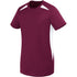 Russell Athletic Ladies Hawk Jersey (322872), Color 'Maroon/White'